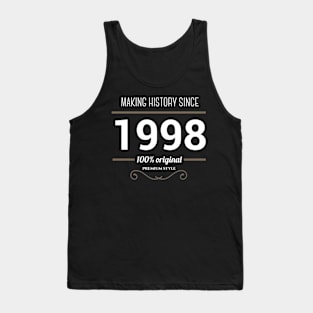 Making history since 1998 Tank Top